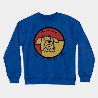 Year of the Gold Dog 1970 Crewneck Sweatshirt